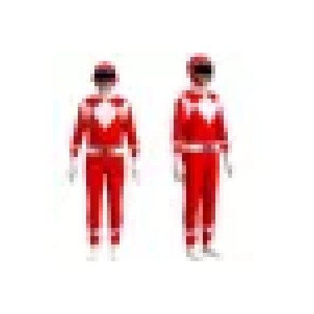 DISFRAZ POWER RANGER ROJO 8-10