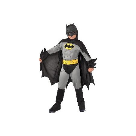 -DISFRAZ BATMAN MUSCULOSO 5-7