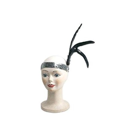 -CINTA LENTEJUELAS PLUMAS