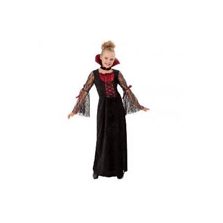-DISFRAZ VAMPIRESA 5-6 AÑOS