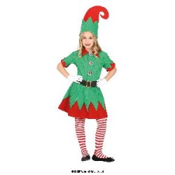-DISFRAZ ELFA INFANTIL 5-6