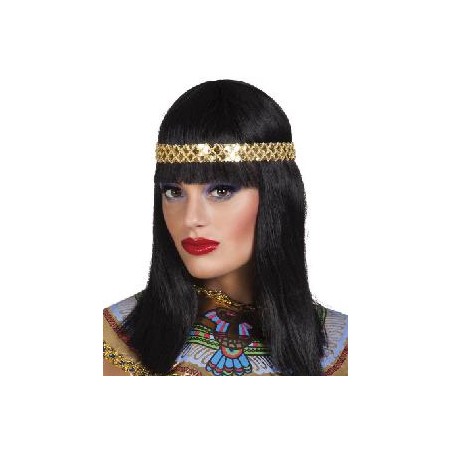 PELUCA CLEOPATRA CON CINTA PELO