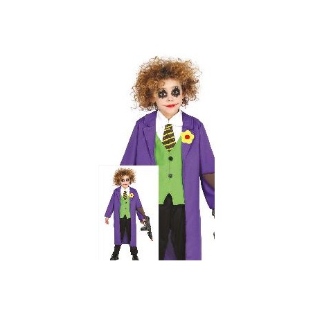-DISFRAZ JOKER TERROR 10-12 AÑOS