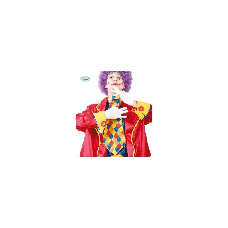 -CORBATA PAYASO CUADROS 55 CMS.