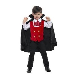 -DISFRAZ VAMPIRO INFANTIL 5-6 AÑOS