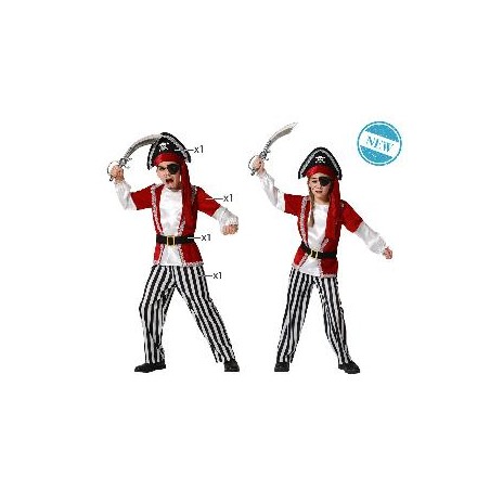 -DISFRAZ PIRATA UNISEX 10-12