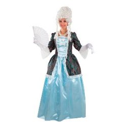 -DISFRAZ DUQUESA AZUL 38