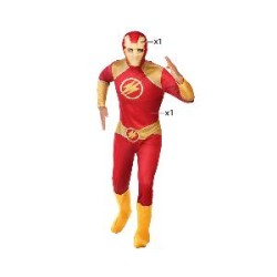 -DISFRAZ SUPER HEROE FLASH M-L