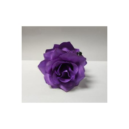 FLOR FERIA DOBLE FLAMENCA  PINZA MORADO TP