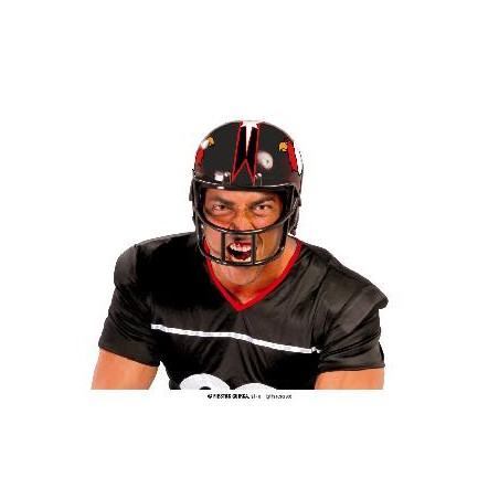 CASCO DE FUTBOL AMERICANO NEGRO