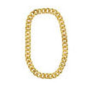 -COLLAR CADENA GRUESA DORADA