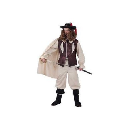 -DISFRAZ MOSQUETERO LUJO 48