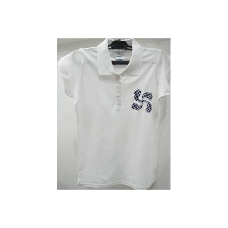 -CAMISETA POLO BLANCO LAUBURU MUJER L