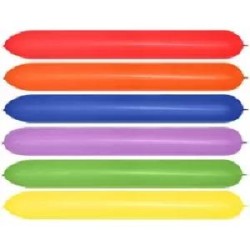 -GLOBO COLORES SURTIDOS MODELAR 23 CM