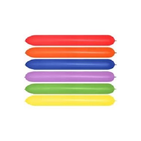 -GLOBO COLORES SURTIDOS MODELAR 23 CM