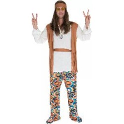 -DISFRAZ HOMBRE HIPPIE M
