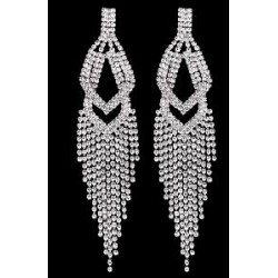 PENDIENTE AROS DE CRISTAL JOYA