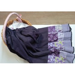 FALDA REGIONAL LILA L-18