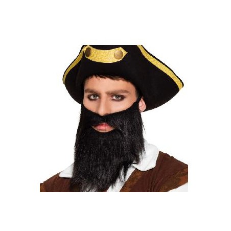 -BARBA PIRATA NEGRA