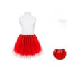 -TUTU INFANTIL ROJO GOMA 30CM