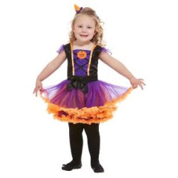 -DISFRAZ BRUJA 1-2 AÑOS