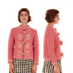 MENDIGOIZALE ROSA CON ESCUDOS T-8