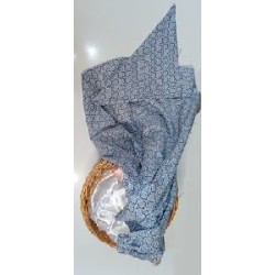 FALDA REGIONAL AZUL CON PAÑUELO 16