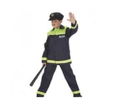 -DISFRAZ POLICIA NIÑO 3-4