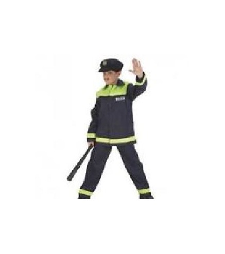 -DISFRAZ POLICIA NIÑO 3-4