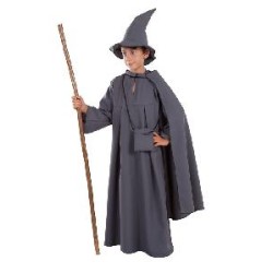 -DISFRAZ MAGO GRIS NIÑO 8