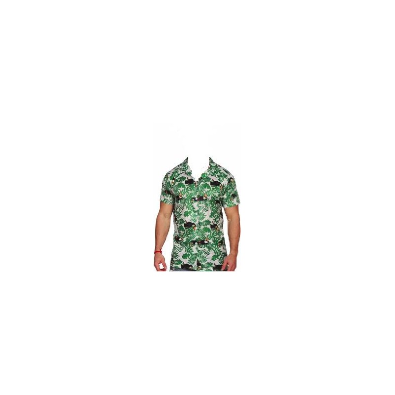 -DISFRAZ CAMISETA HAWAIANA