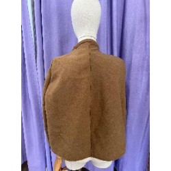 CAPA POLAR MARRON CORTA XS