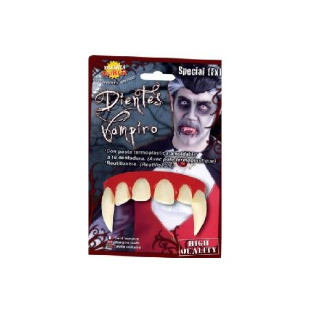 -DIENTES VAMPIRO CON TERMOPLASTICA