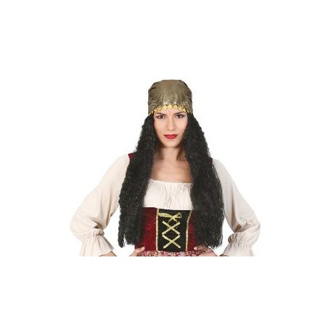 -PELUCA CON PAÑUELO ZINGARA