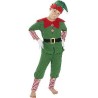 -DISFRAZ ELFO NAVIDEÑO UNISEX 5-6 AÑOS