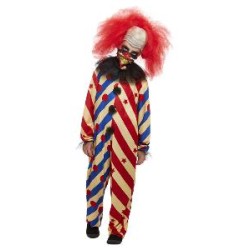 -DISFRAZ PAYASO ESPELUZNANTE UNISEX 4-6 AÑOS