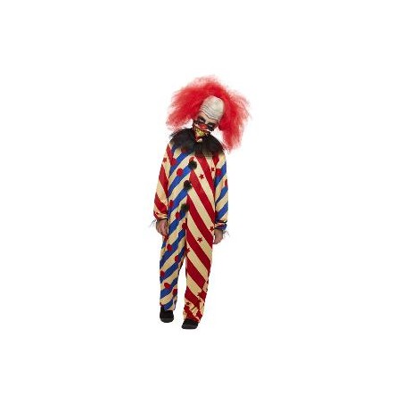 -DISFRAZ PAYASO ESPELUZNANTE UNISEX 4-6 AÑOS
