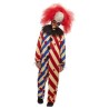 -DISFRAZ PAYASO ESPELUZNANTE UNISEX 4-6 AÑOS