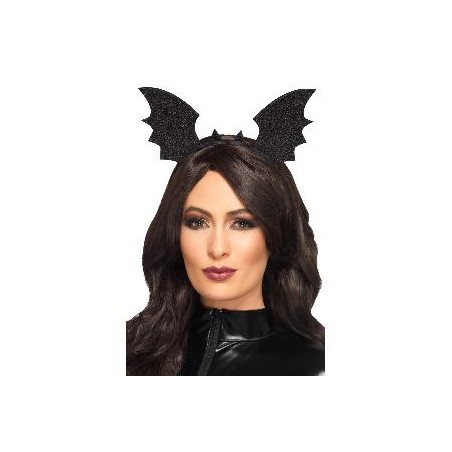 -DIADEMA CON ALAS DE MURCIELAGO