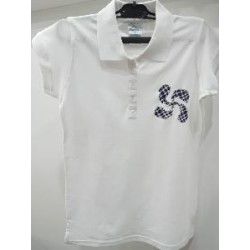 -CAMISETA POLO BLANCO LAUBURU MUJER XL