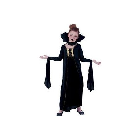 -DISFRAZ VAMPIRESA GOTICA 8-10 AÑOS