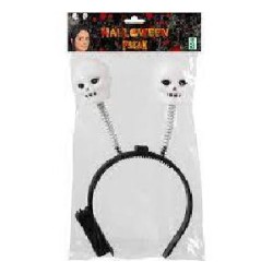 -DIADEMA CALAVERA CON LUZ