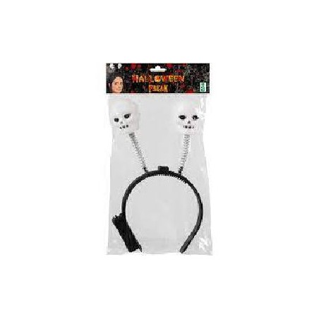 -DIADEMA CALAVERA CON LUZ