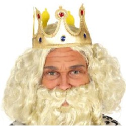 -CORONA REY TELA ORO