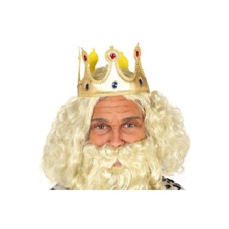 -CORONA REY TELA ORO