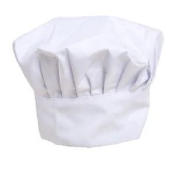 GORRO TELA COCINERO ADULTO
