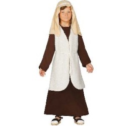 -DISFRAZ HEBREO-PASTORA 7-9 AÑOS