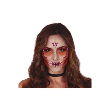 -JOYAS FACIALES CALAVERA LILAS