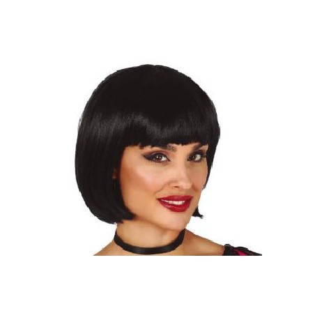 -PELUCA MEDIA MELENA NEGRA