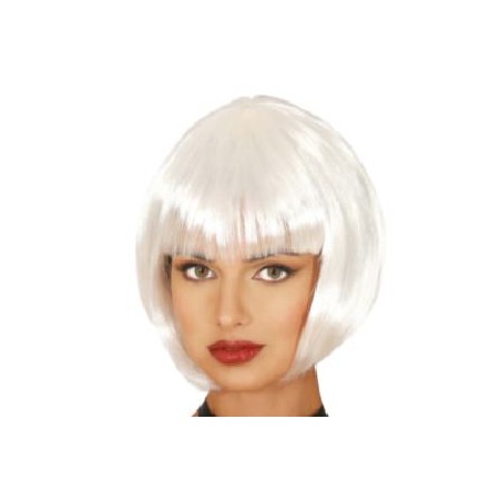 -PELUCA MEDIA MELENA BLANCA